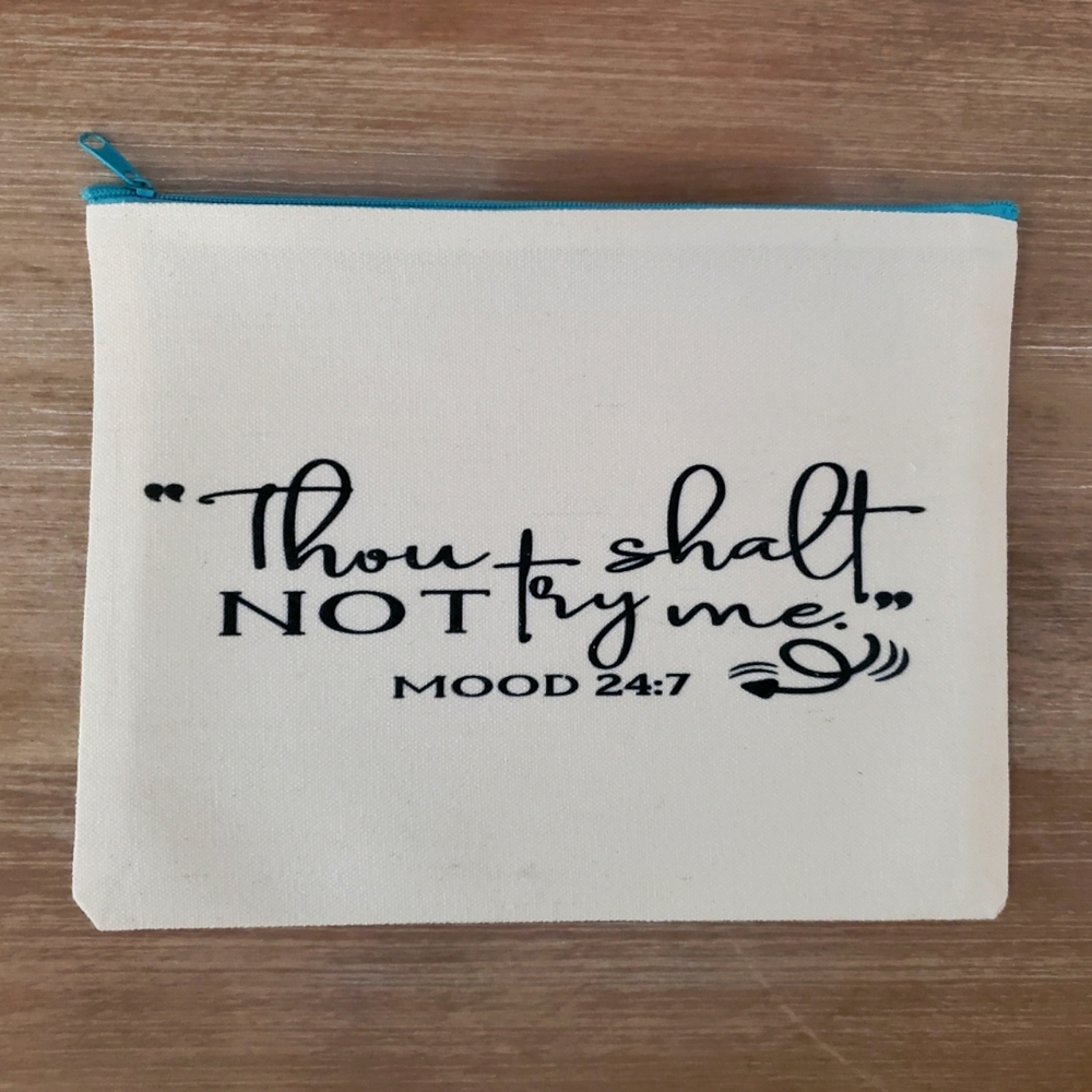 Hand-Sublimated Cosmetic/Pencil Bag Case